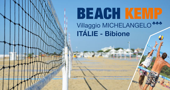 Beach Kemp: moře sportu a zábavy v Itálii