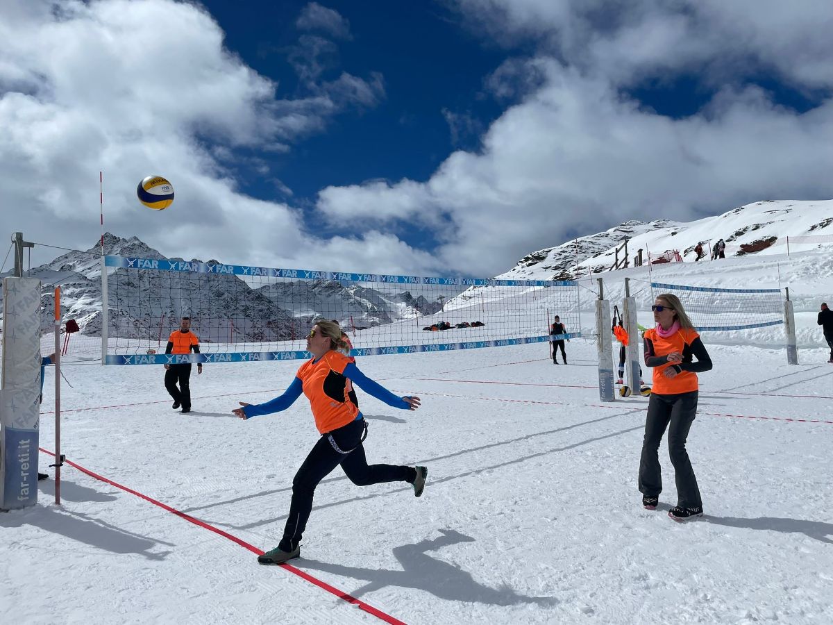 Snow Volleyball v Santa Caterině