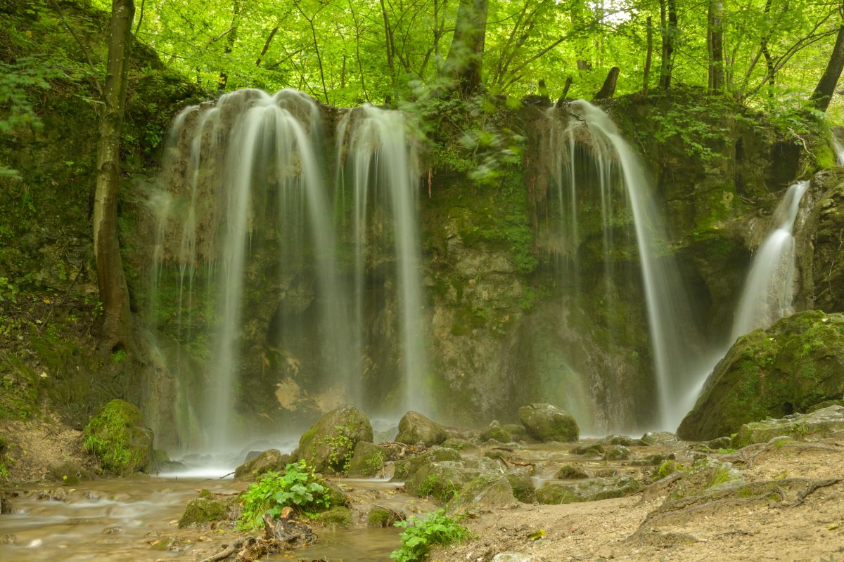Hájsky vodopád, Slovenský kras