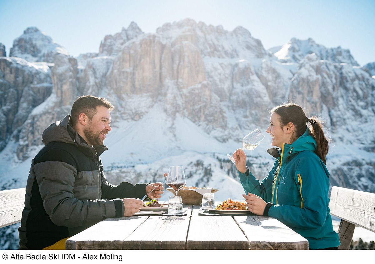 Oběd v Alta Badii