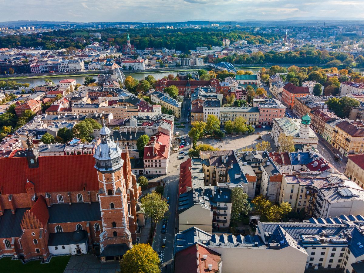 Bývalá židovská čtvrť Kazimierz