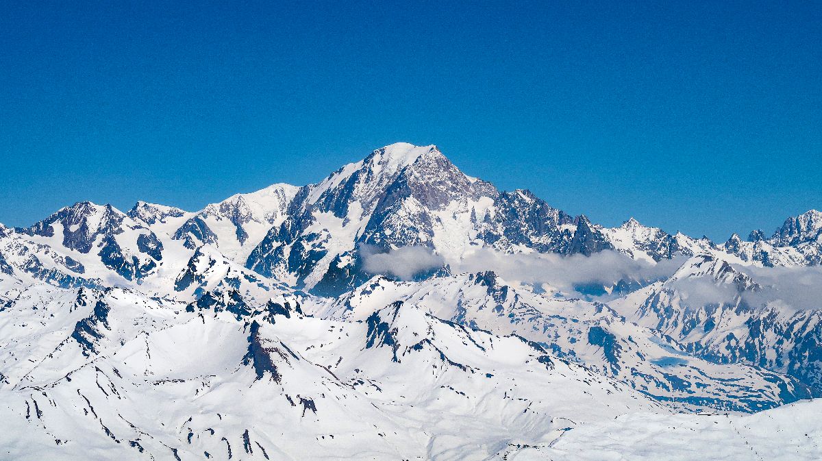 Mont Blanc v celé své kráse