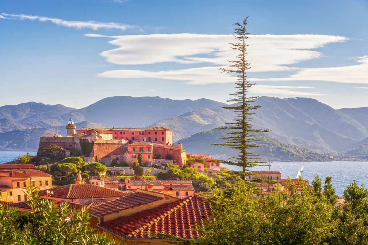 Pevnost Falcone v Portoferraio