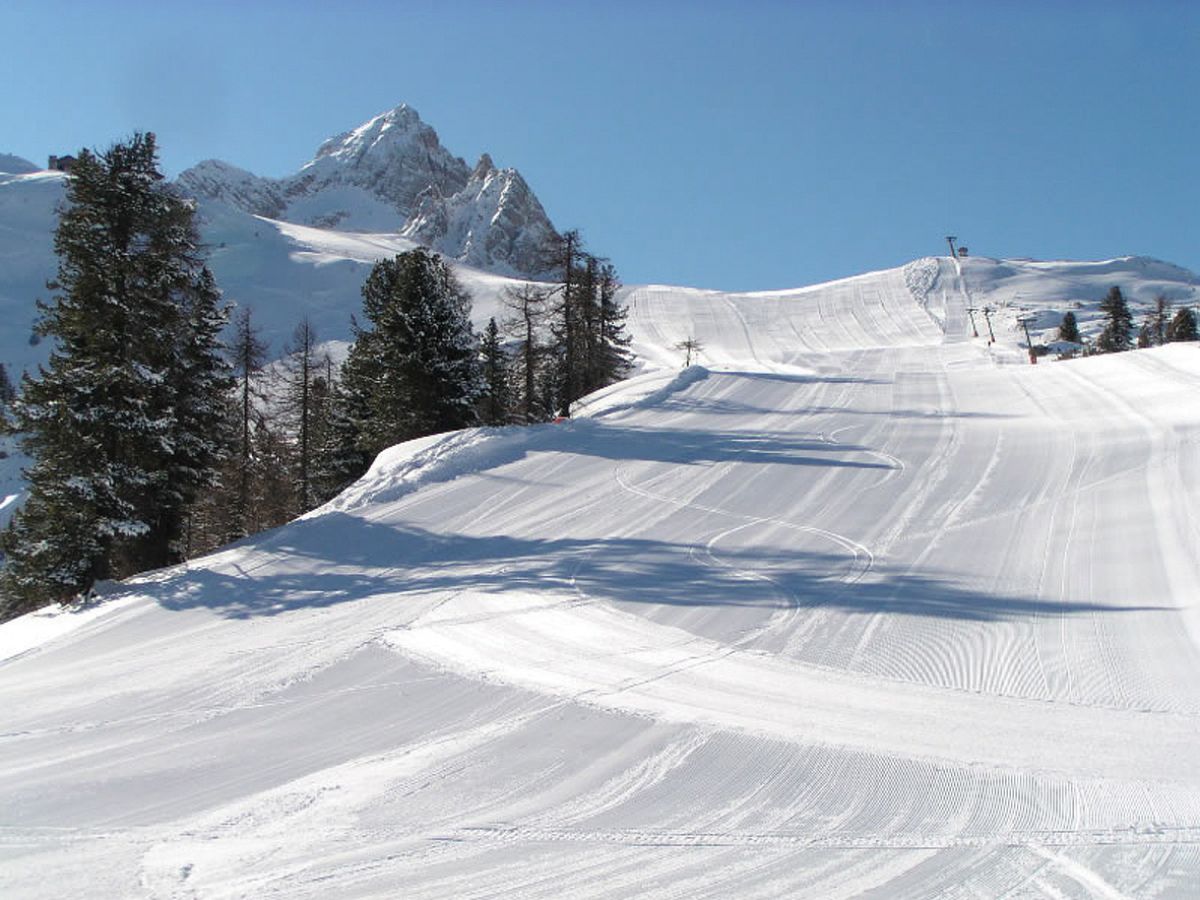 Sjezdovky v Cortině d´Ampezzo