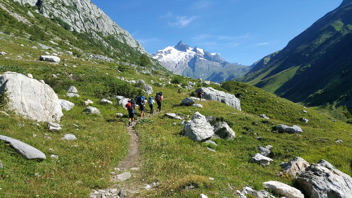 Turistika v okolí Mont Blancu