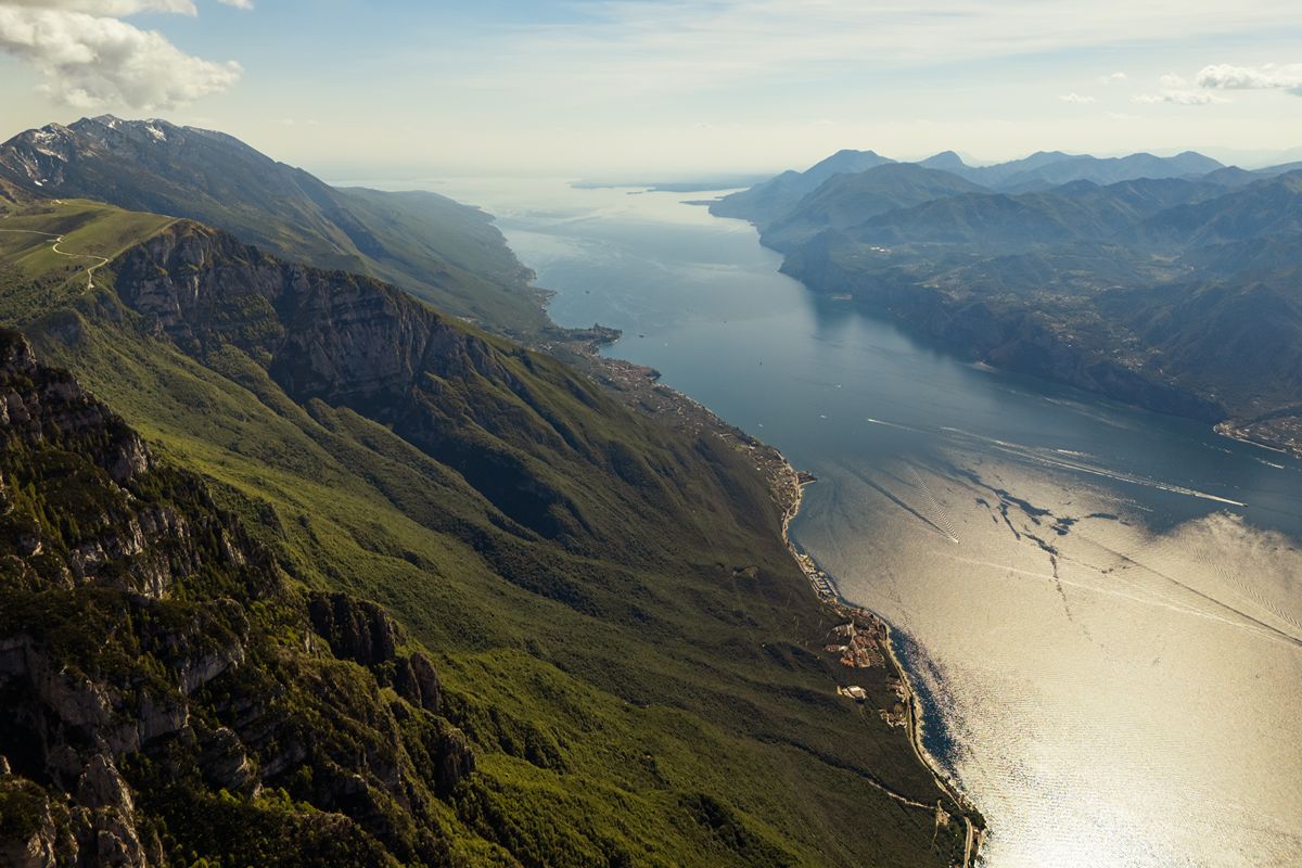 Výhled z Monte Baldo