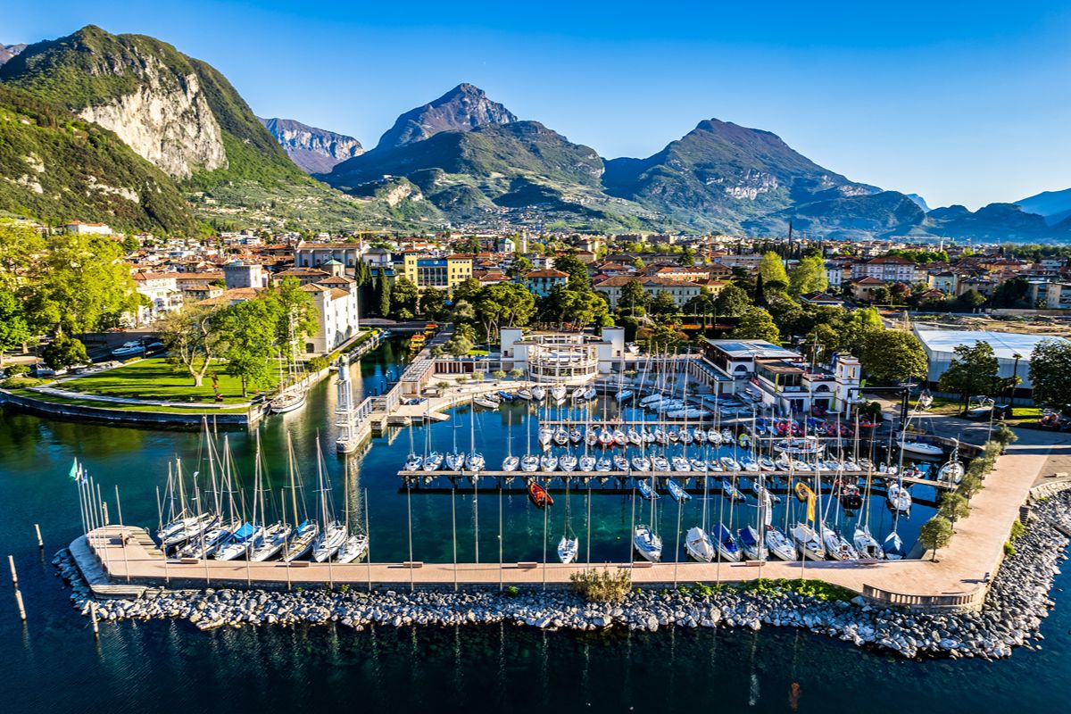 Přístav v Riva del Garda